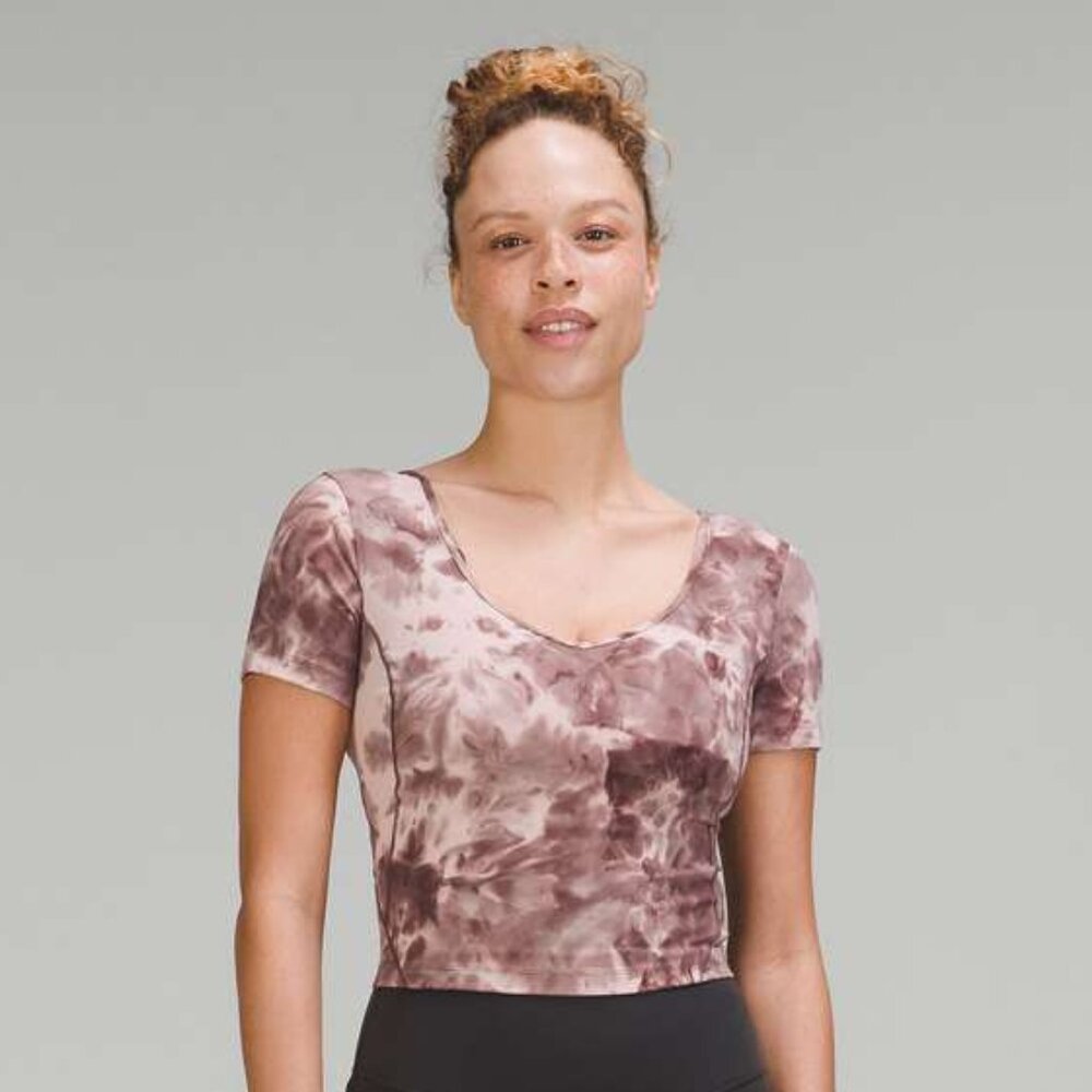 Lululemon Women's Align T-Shirt - Diamond Dye
